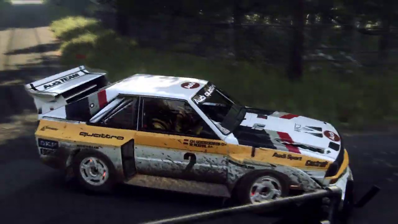 DiRT Rally 2.0 Audi Sport Quattro S1 E2 in Poland (2 perspectives