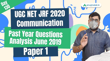 5 MCQs | Paper 1 | Communication | UGC NET JRF 2020 | Day 130 - by Shubham Sir
