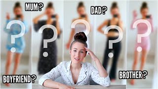 My ENTIRE FAMILY Pick My Outfits... *who bought each one?* AD