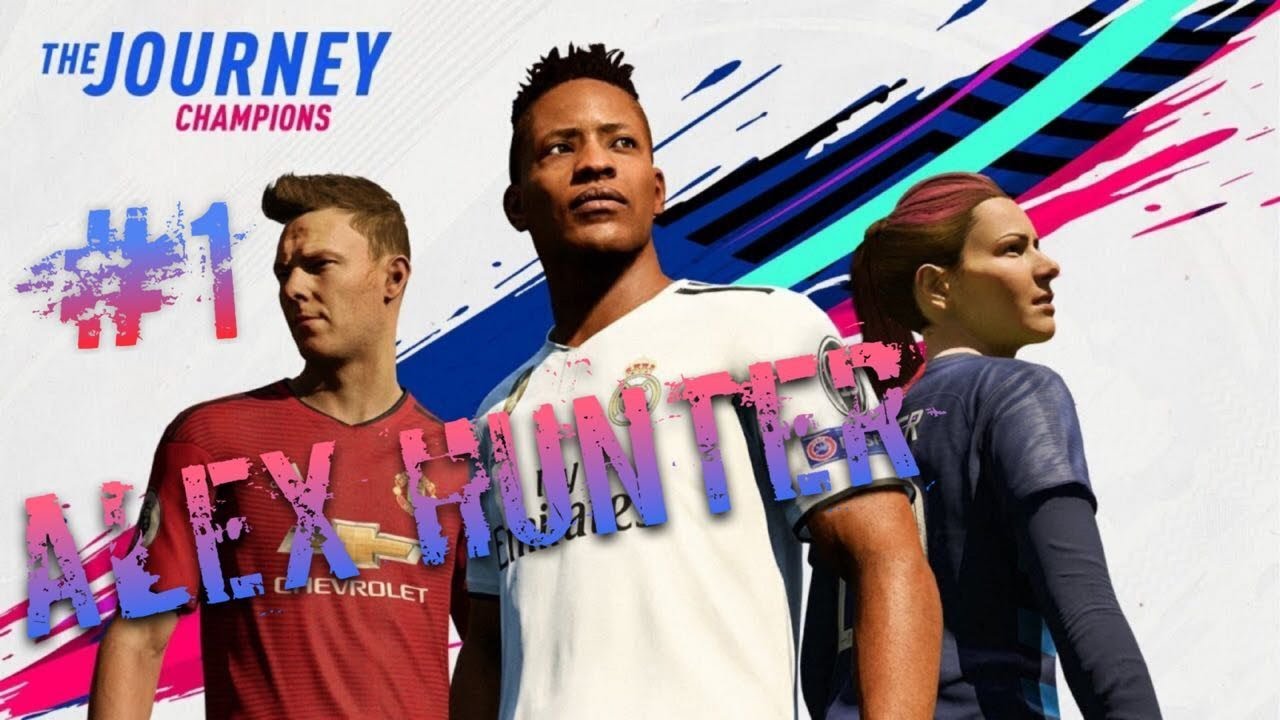 ALEX HUNTER ИСТОРИЯ #1/FIFA19/ФУТБОЛ 30 лет назад (РУССКАЯ ОЗВУЧКА)