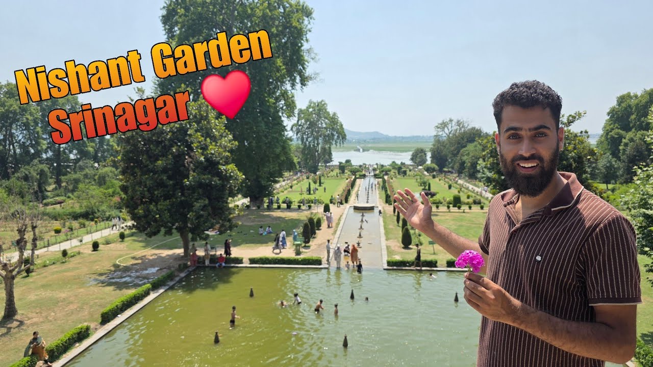 Explore Nishat Garden❤️ The Jewel of Srinagar