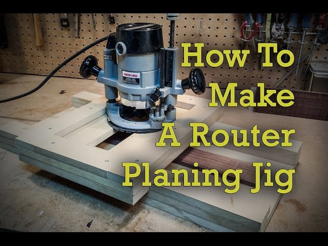 Make your own adjustable DIY Router Template ! A must have Jig