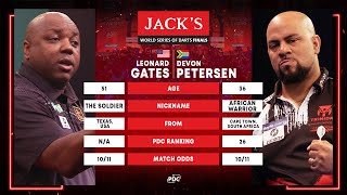 PDC World Series of Darts Finals 2022 - Amsterdam - 2022 09 16 - L. Gates v D. Petersen - HUN