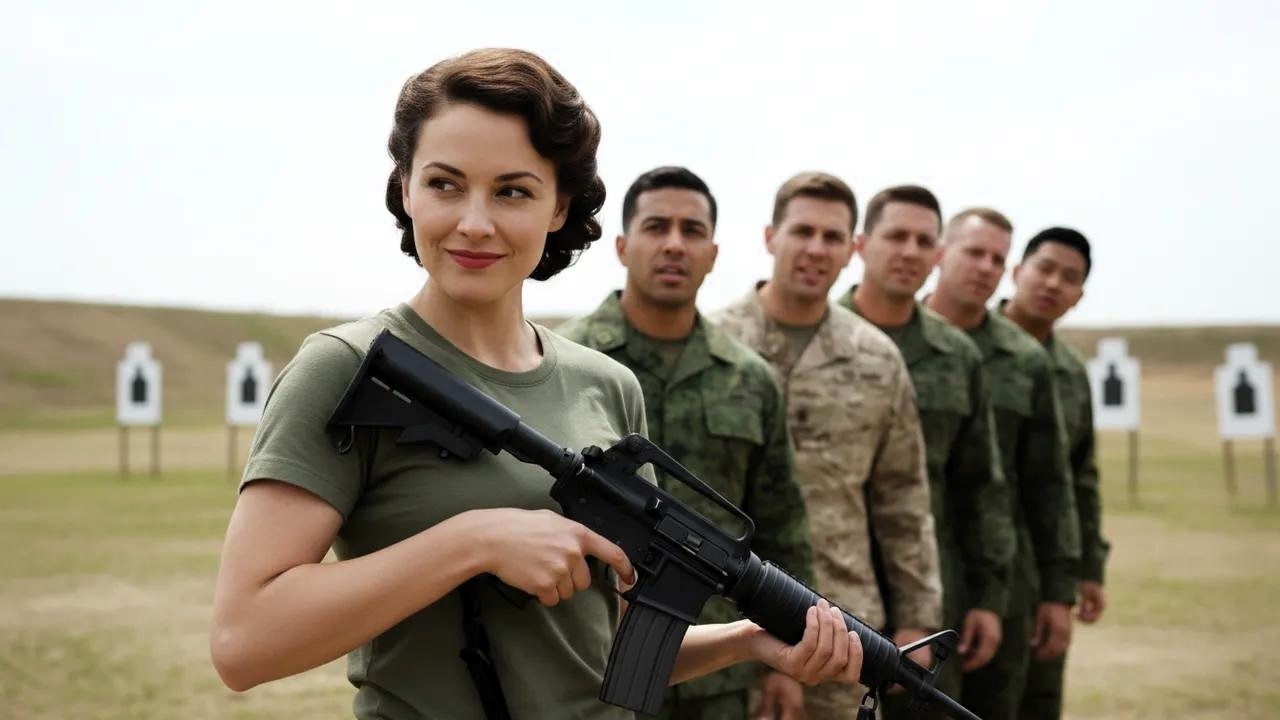 Zabawka czy broń? Strzał Nowak zaskoczył wszystkich Marines