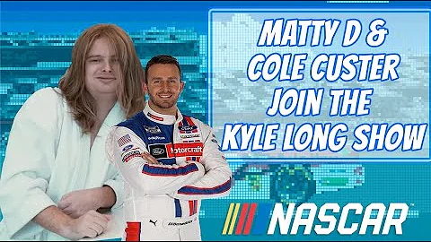 How Matt DiBenedetto started racing and Cole Custer's thick hair | The Kyle Long Show, Episode 5