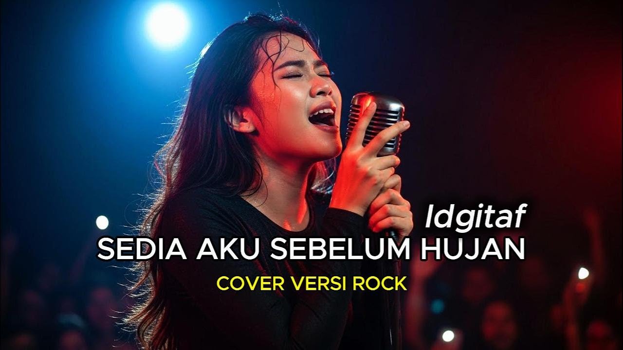 SEDIA AKU SEBELUM HUJAN – IDGITAF 🎸 Rock Version | AI Cover by Rahmat SS