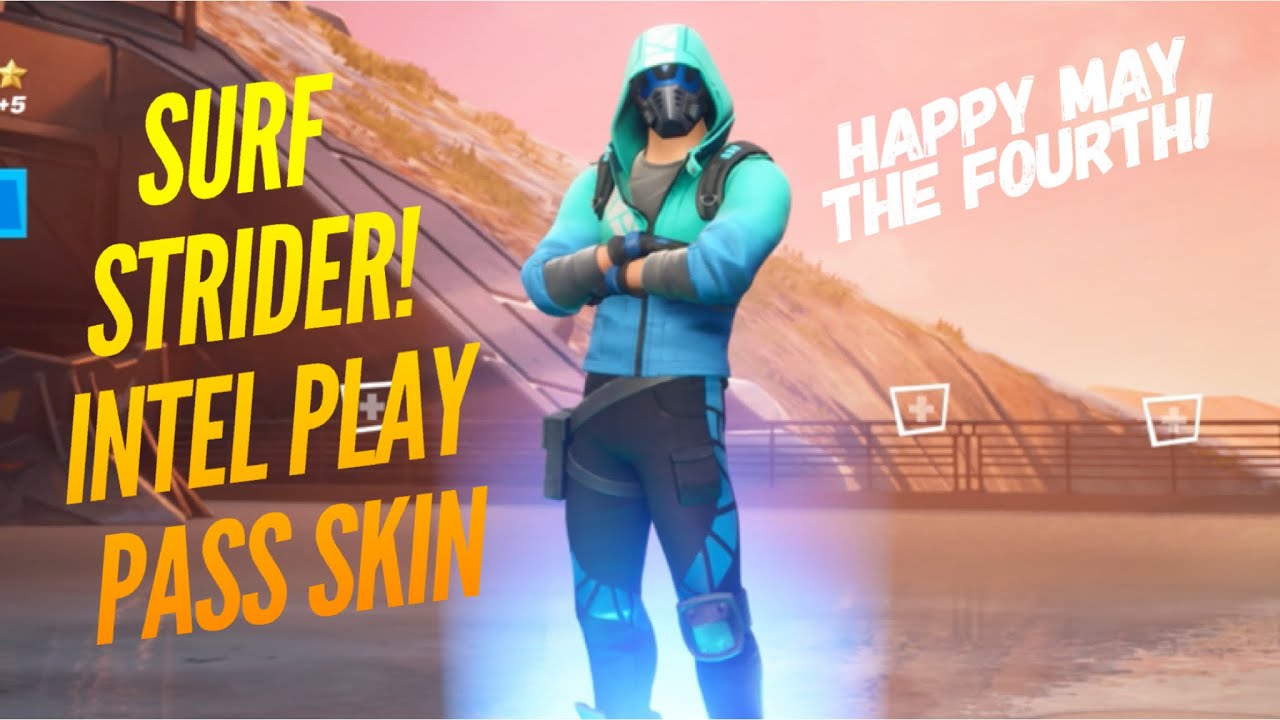 Splash Squadron/Surf Strider Skin Gameplay. May the Fourth! Intel Play Pass