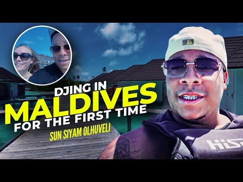 MALDIVES VLOG 🇲🇻 FOR THE FIRST TIME AT SUN SIYAM OLHUVELI TO DJ 😳