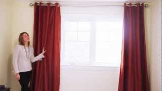 Inside Design with Ulya Jensen: Grommet Curtains