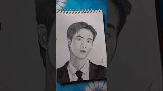 Let's Draw Kim Seok Jin Of Bts #btsfanart #btsart #fanartbts  #kimseokjin #btsjin #trendingshorts
