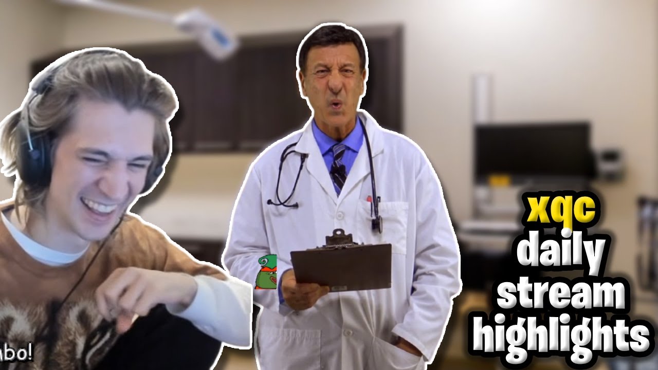 xQc gets his Doctor's results | xQcOW daily stream highlights 21/12/20