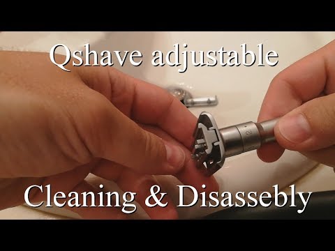 pulizia Qshave e smontaggio tutorial (Merkur Futur clone)