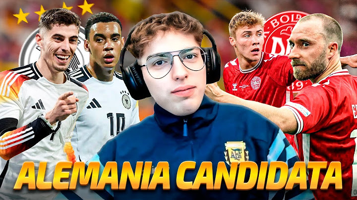 DAVOO XENEIZE ANALIZA ALEMANIA 2 DINAMARCA 0 (2024) - EUROCOPA (OCTAVOS DE FINAL)