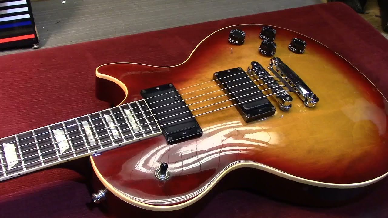 On The Bench - Rob Barrett (Cannibal Corpse) 1989 Gibson Les Paul Standard