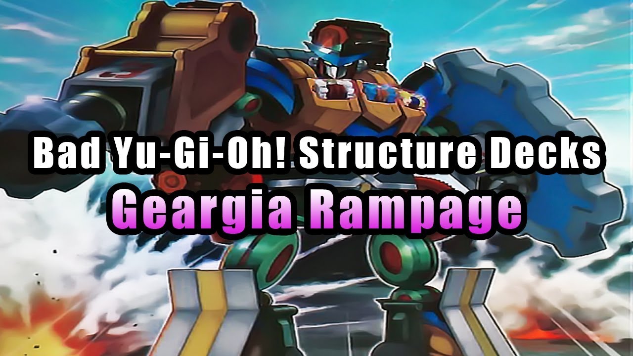 yugioh geargia structure deck Yu-Gi-Oh! - Rampage Mint / near mint condition trading card Bad Yu-Gi-Oh! Structure Decks: Geargia