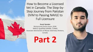 How To Prepare For Bcse Navle For Vet Job In Canada By Dr Osama Azam Basic Guide For Students