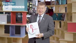 Peace Globe with ILO Director General, Guy Ryder | Paris Peace Forum 2019