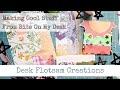 Turning Desk Flotsam into Journal Stuff - Easy DIY Ephemera