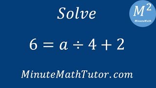 Famous Solve 6=(a/4)+2 Net Worth