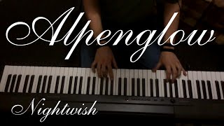 Video thumbnail of "Alpenglow by Nightwish - Andrew Wrangell piano cover"