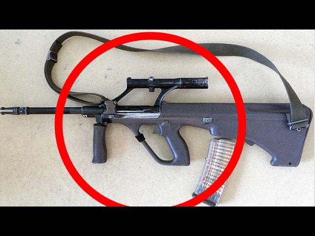 Steyr AUG: The Rifle of the Future from 1977 - YouTube
