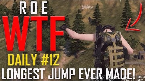 ROE (Ring of Elysium) WTF DAILY #12 LONGEST JUMP EVER MADE!