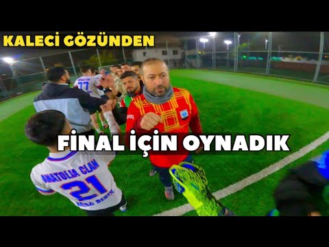 FİNAL İÇİN SAHAYA ÇIKTIK (Kaleci Gözünden)