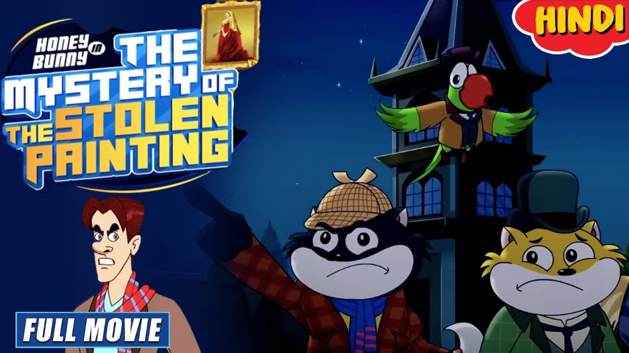 Honey Bunny In The Mystery Of Stolen Painting | New Movie in Hindi | Cartoon For Kids