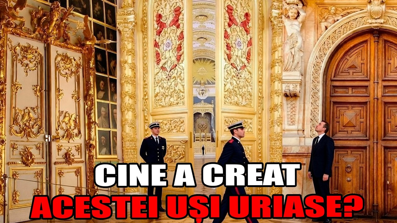 Uși de palat de 1,5 tone fără niciun sunet! Absurd tehnologic al giganților tăcuți din secolele