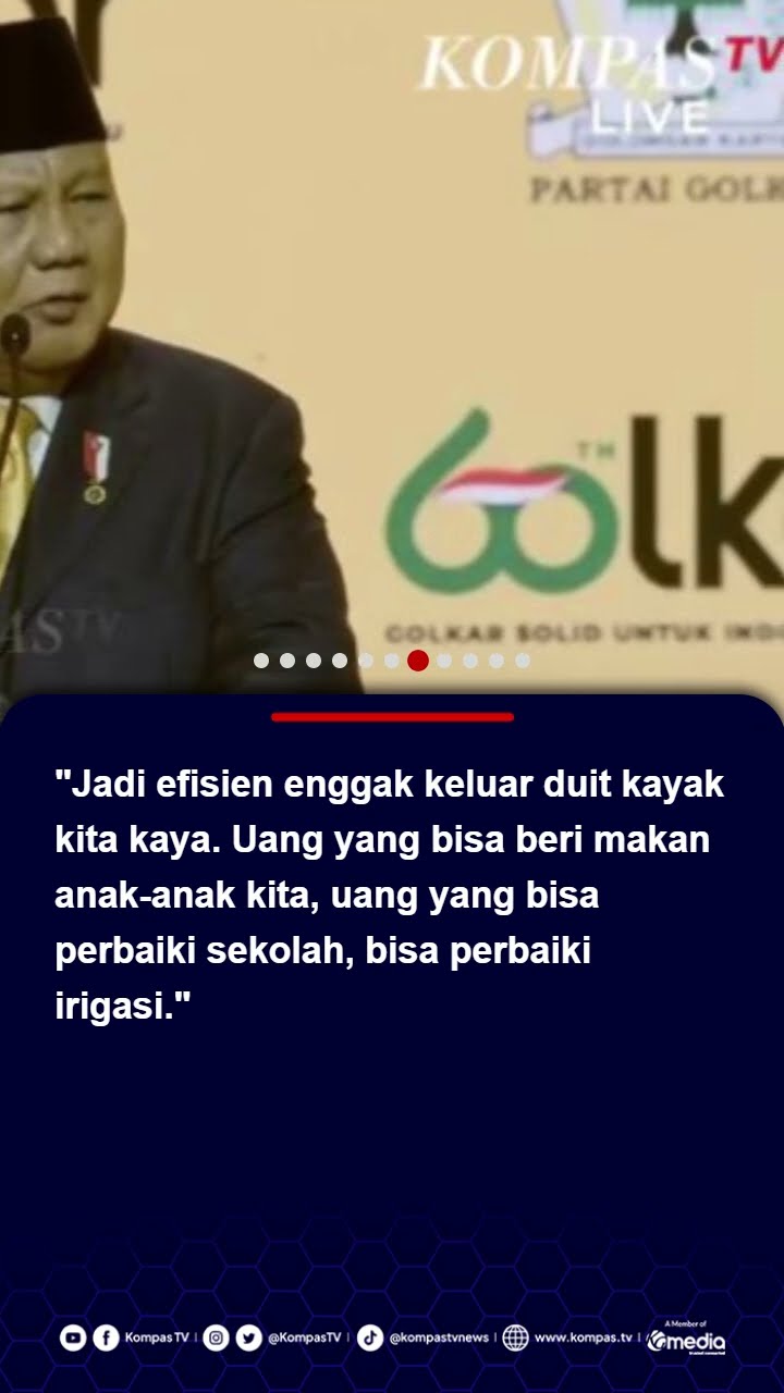 Presiden Prabowo Singgung Pilkada Mahal Puluh Triliun Habis dalam 1-2 Hari #prabowo #pilkada