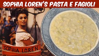 Sophia Loren Pasta E Fagioli Recipe - Authentic Neapolitan Recipe by Grandma Feral 4,055 views 9 months ago 6 minutes, 26 seconds