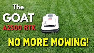 ECOVACS GOAT A2500 RTK Robot Lawn Mower - Unboxing, Set Up & Review