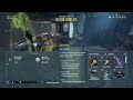 Warframe Just Chillin hunt and Endoooooooooooo farm and resources