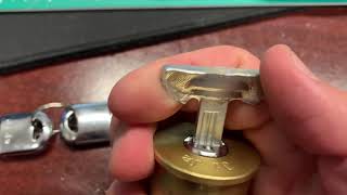 Key Cast for Curved Keyway of the J-Key Curve lock.