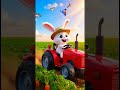 Little Bunny Drives a Tractor! 🐰🚜