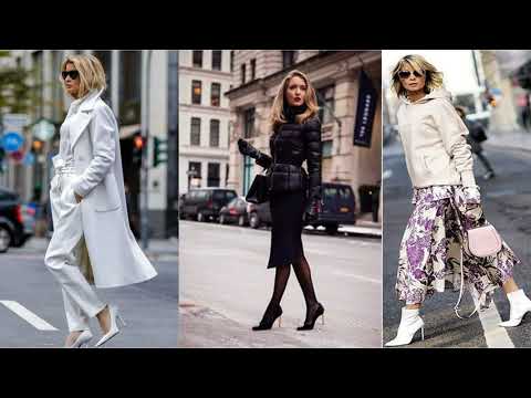 Video: Primavera 2022 street fashion per donna e look casual