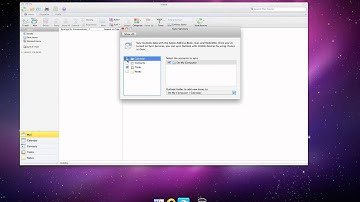 Setting Up Outlook 2011 Sync Options