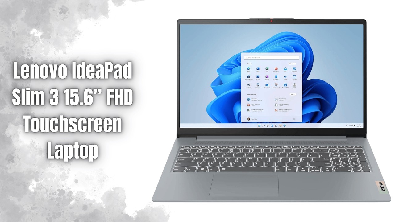 Lenovo IdeaPad Slim 3 Review | Ryzen 7 5825U Touchscreen Laptop