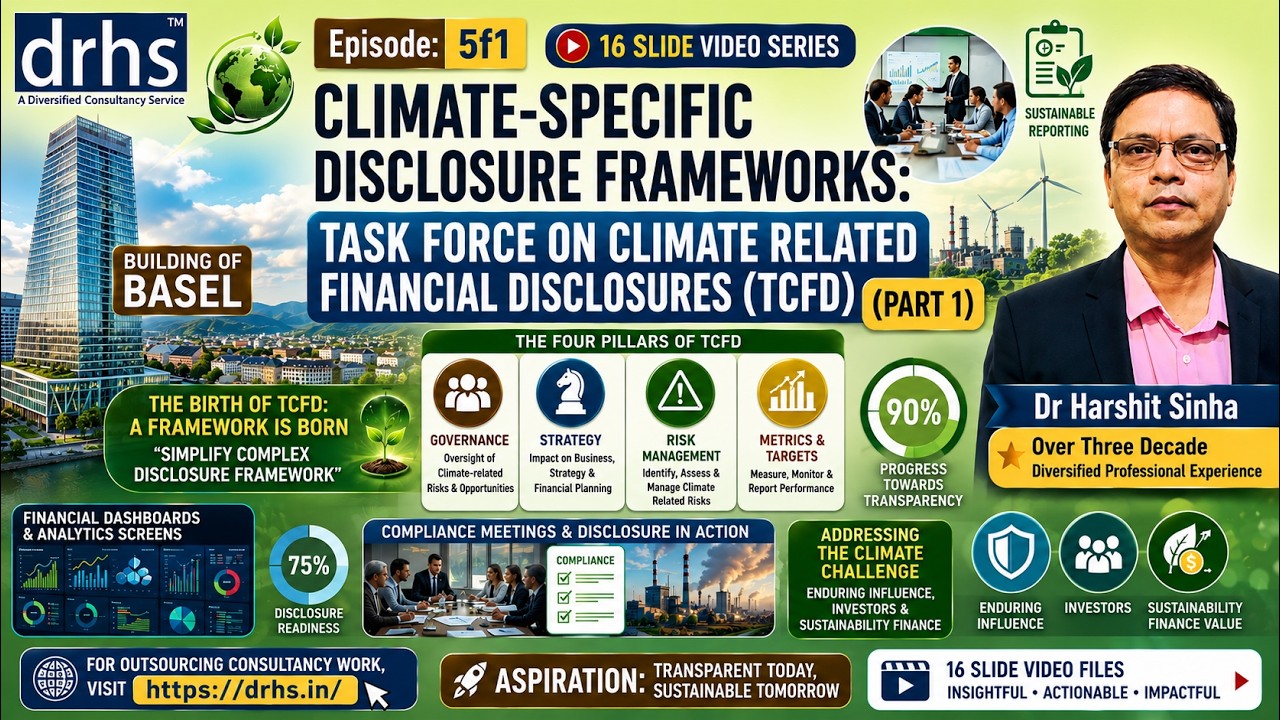 TCFD Task Force on Climate related Financial Disclosures (Part 1) 5f1