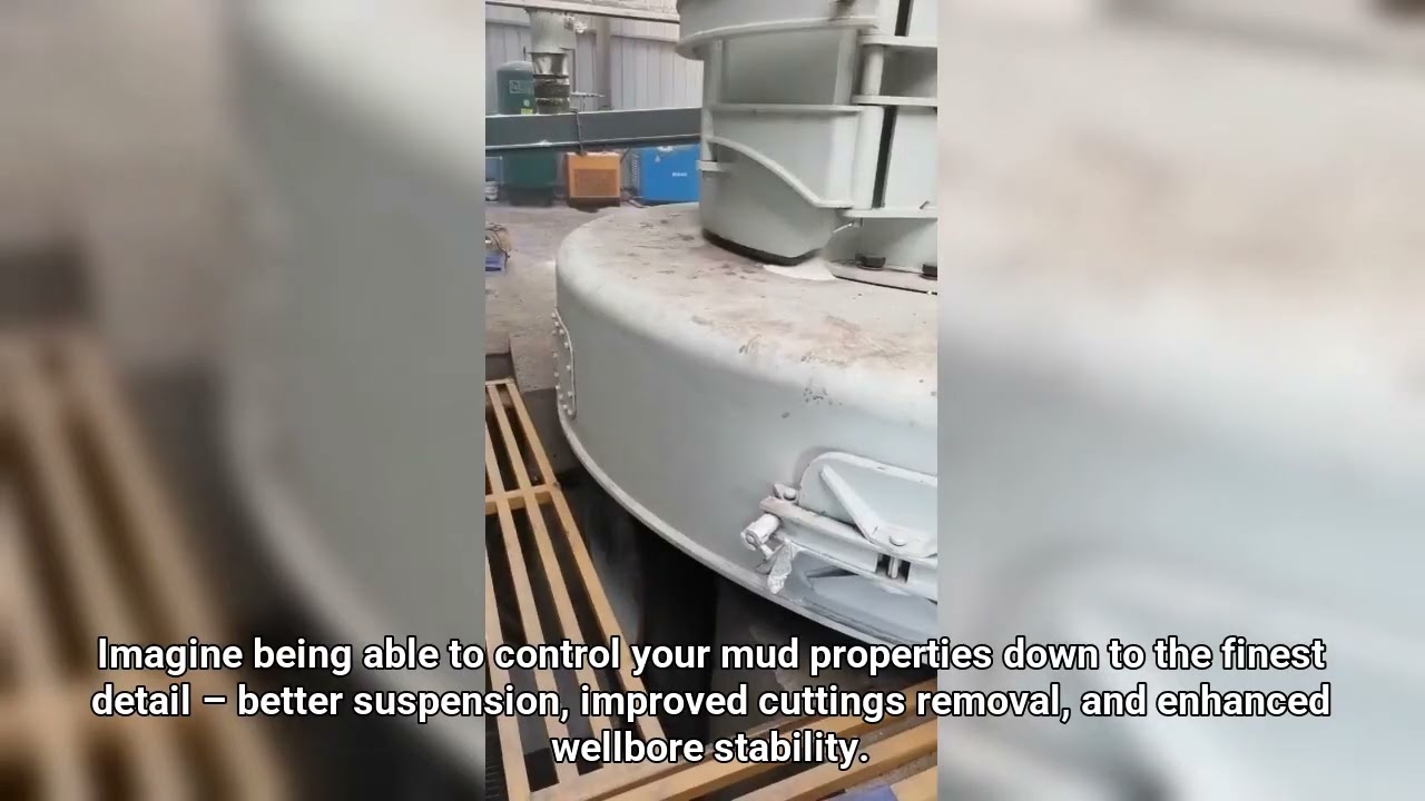 Bentonite grinding machine for drilling mud