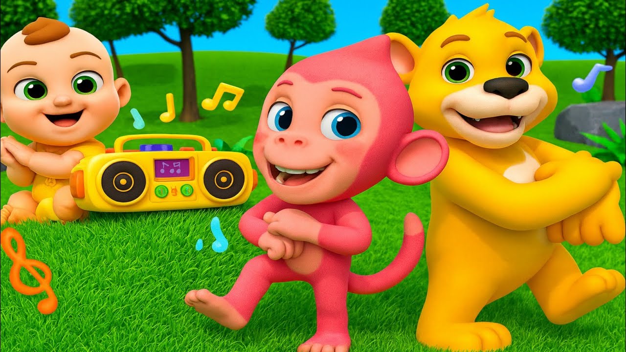 A Ram Sam Sam + More Dance Songs for Kids | Nursery Rhymes & Kids Songs