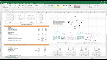 Tính chọc thủng theo TCVN 5574-2018 (có file excel)