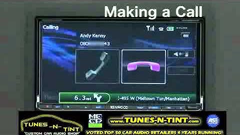 2012 Making A Call using Bluetooth - DNX9990HD-DNX7190HD