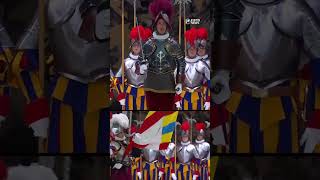 Today, 28 new recruits to the Pontifical Swiss Guard solemnly took the oath of allegiance to Pope...