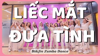LIẾC MẮT ĐƯA TÌNH ZUMBA | K-ICM FT. LENA - VPop | BIJIN ZUMBA DANCE Cover
