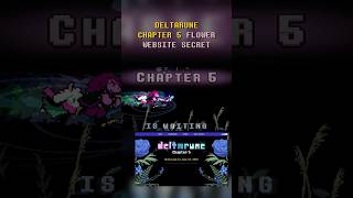Deltarune Ch 5 Website FLOWER SECRET? #deltarune #undertale #tobyfox #gaming #indiegame