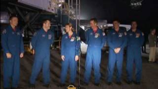 Sts-130 Landing Mission Conclusion With Crew Comments