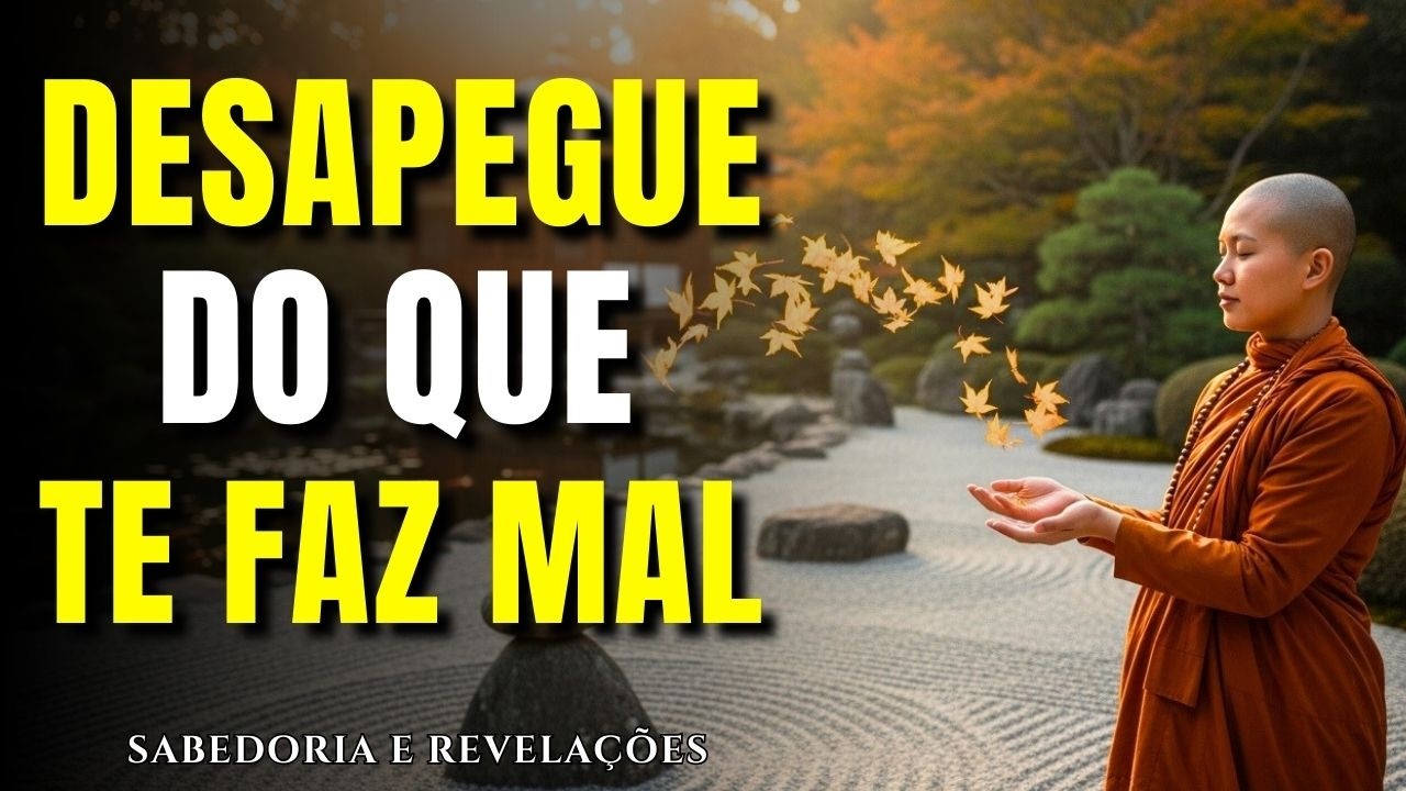 DEIXE IR! 8 APEGOS QUE DESTROEM A SUA VIDA | Ensinamentos do Budismo