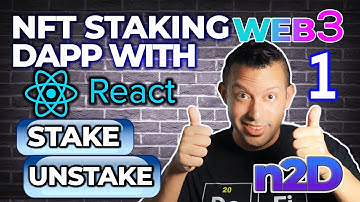 Build A Web3 NFT Staking dAPP in ReactJS - Part 1 Enable the STAKE and UNSTAKE buttons.
