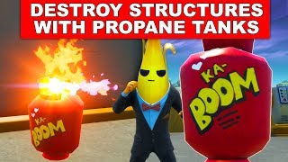 DESTROY STRUCTURES WITH PROPANE TANKS - LOCATION GUIDE TNTINA'S TRIAL WEEK 3 CHALLENGES FORTNITE